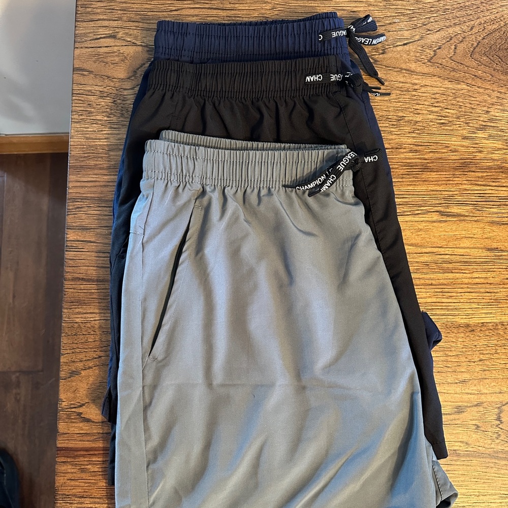 3 pack of gym shorts